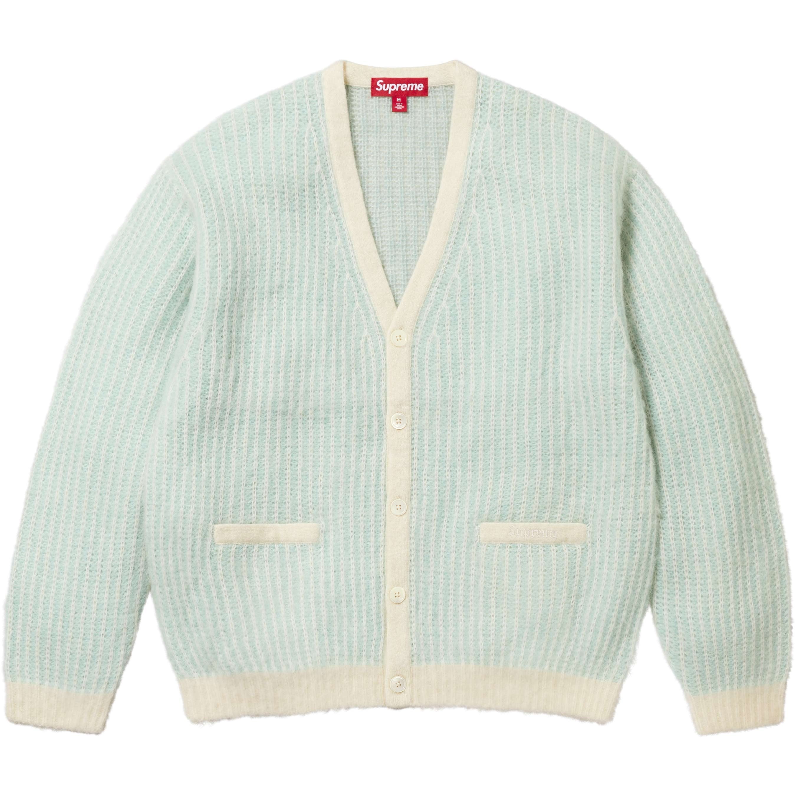 2-Tone Mohair Cardigan view 6